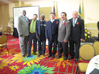 Pastors from Ghana, Haiti, Hungary, Cuba and Brazil
